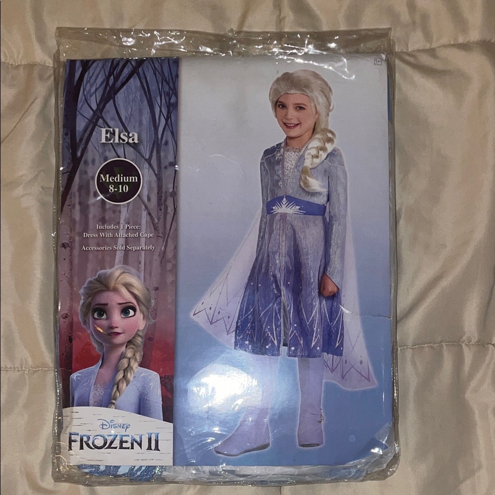 Disney Frozen II Elsa Costume - Blue and White